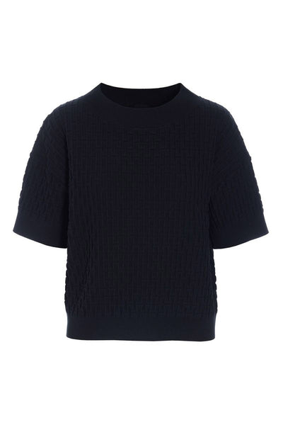 Saku kortærmet bluse Black - 261-1073-5747 Thumbnail