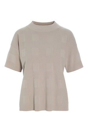 Saku kortärmad blus STONE - 256-1073-5352