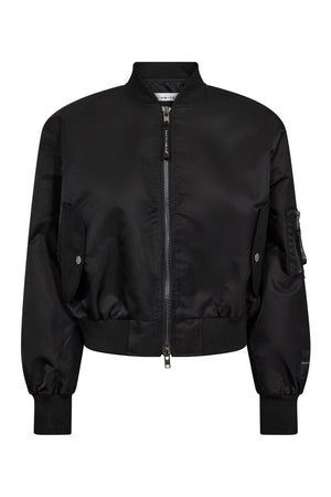 Sally Crop Bomber Svart - HL10659