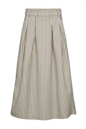 SalvieCC Anya Pleat Skirt 4000-White - 44016
