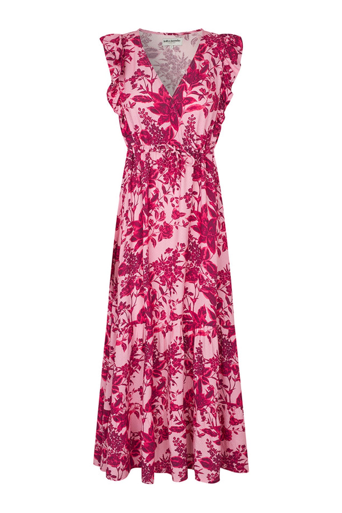 Samoll Midi-klänning Sl 51 Rosa - 26117-3047