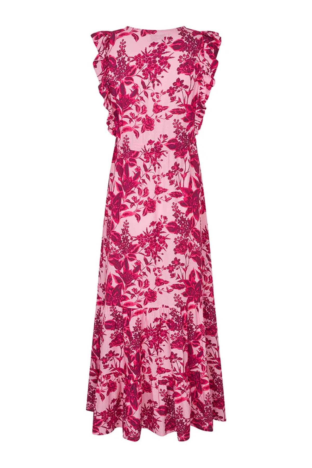 Samoll Midi-klänning Sl 51 Rosa - 26117-3047