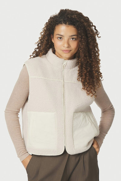 Scout Teddy-väst Ivory/Ivory - 155725 Thumbnail