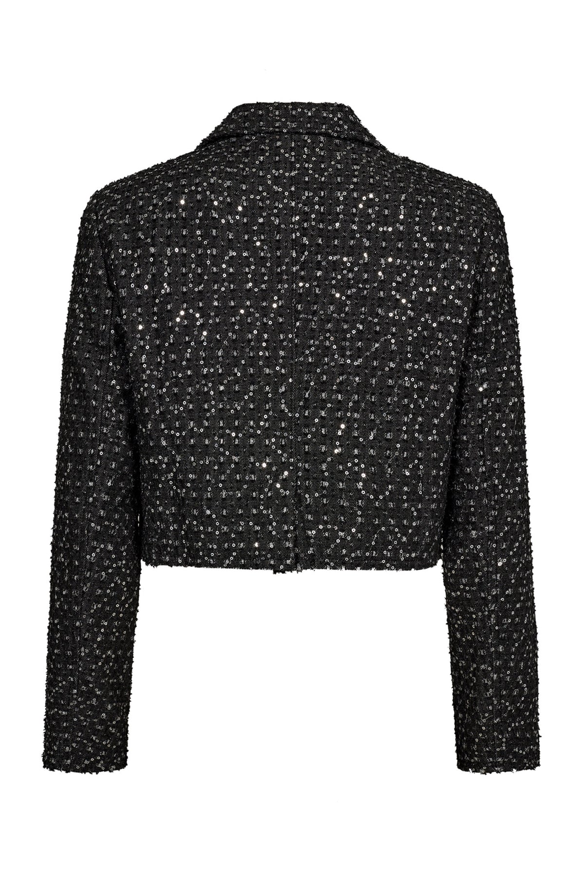 SequinCC Denimjacka 96-Black - 30273