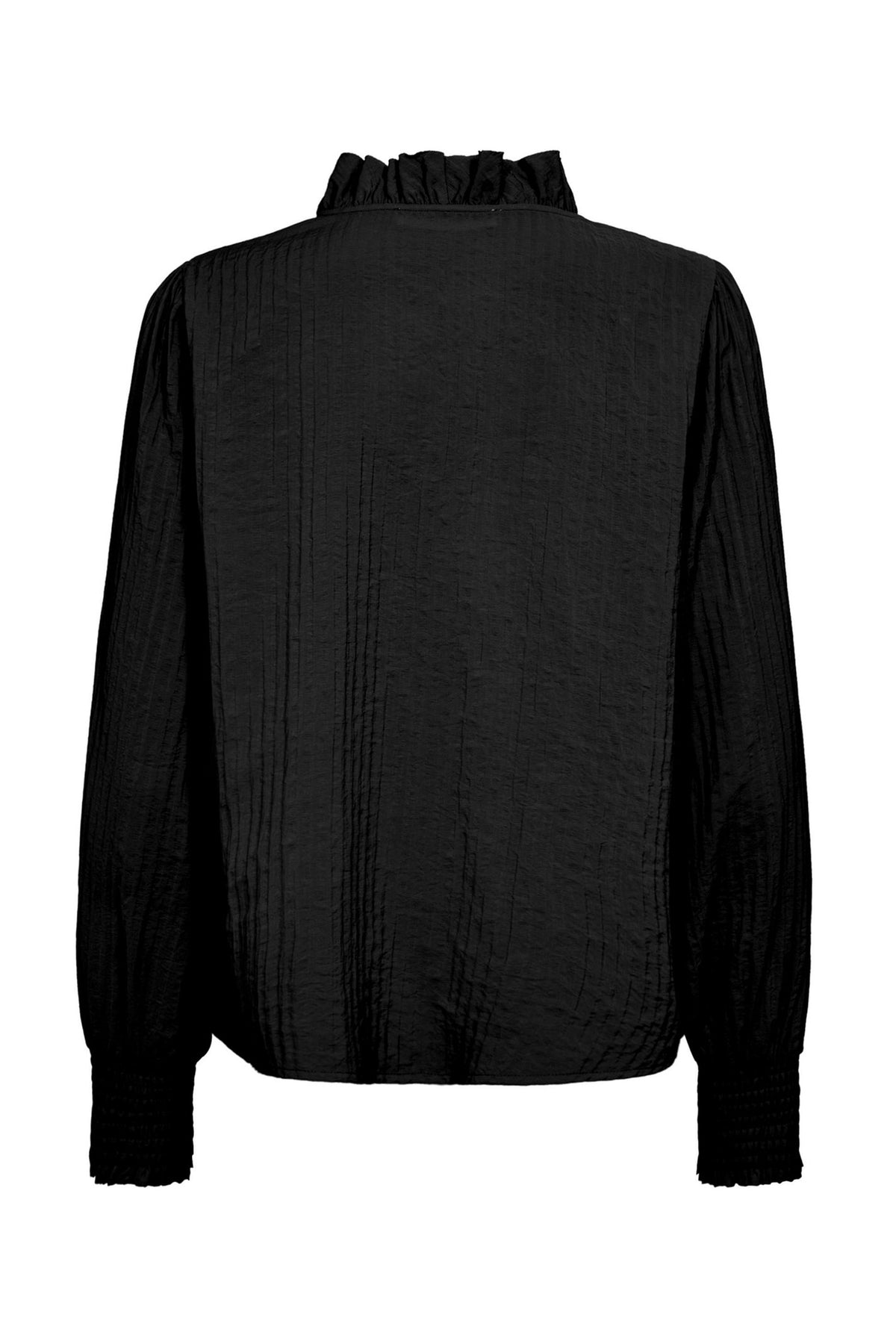 ShinaCC Frill LS Shirt 96-Black - 35932