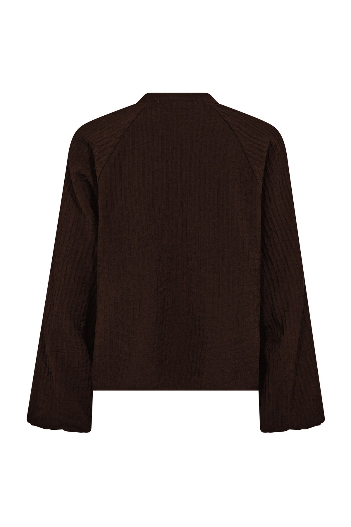 ShinaCC Lace V-Shirt 145-Dark Brown - 35923