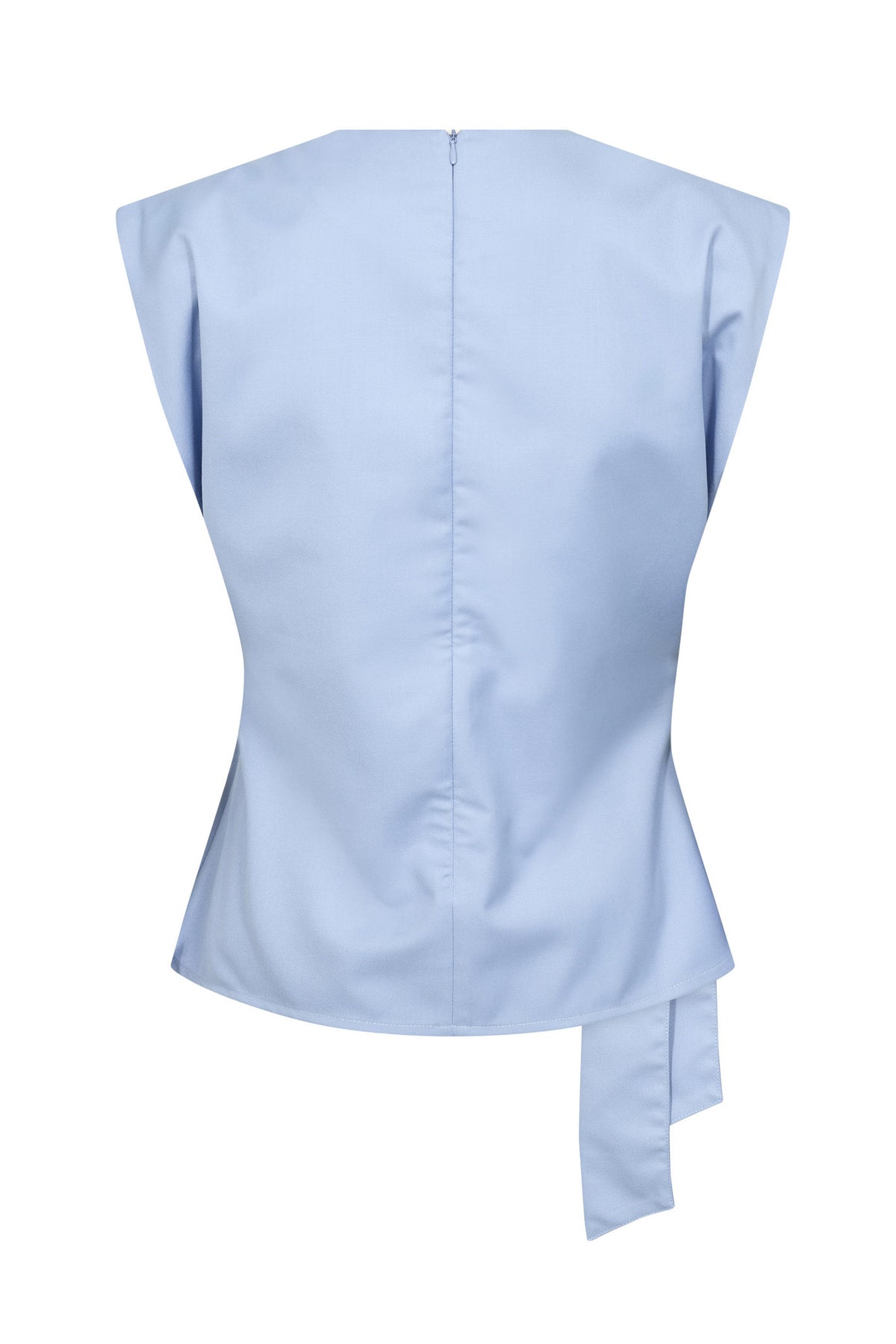 Sianacc Pleat Top Pale Blue - 45192