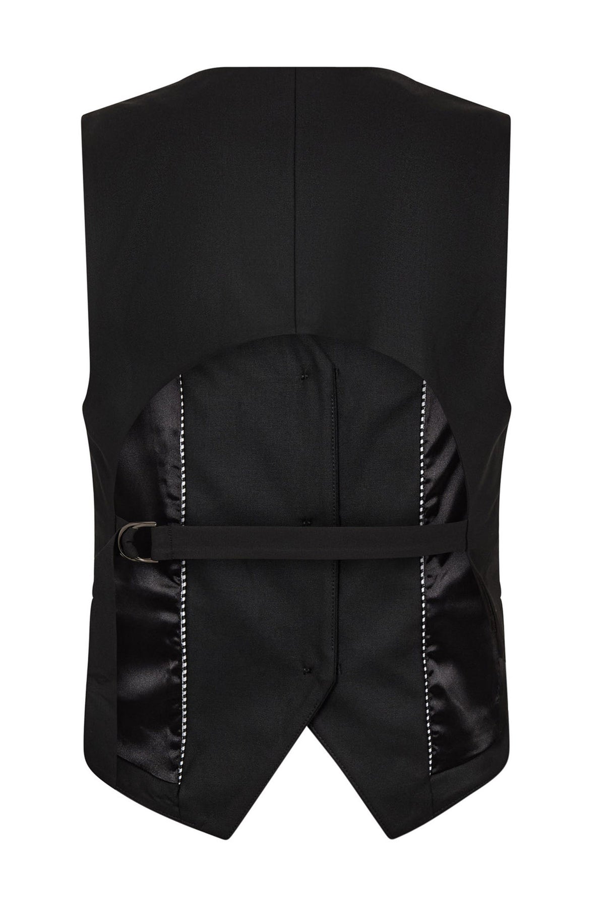 SibelleCC Open Back Vest 96-Svart - 30378