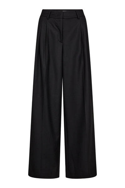 SibelleCC Pleat LL Pant 96-Black - 31641 Thumbnail