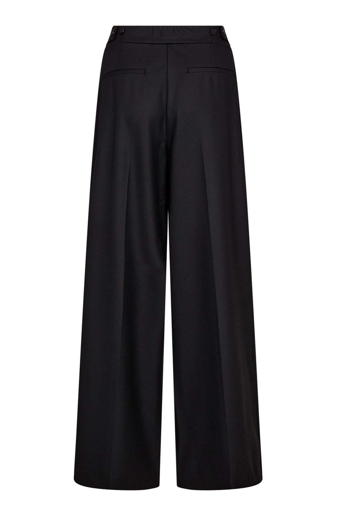 SibelleCC Pleat LL Pant 96-Black - 31641