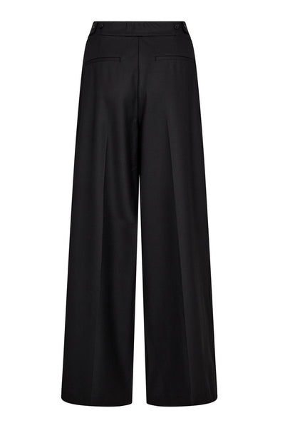SibelleCC Pleat LL Pant 96-Black - 31641 Thumbnail