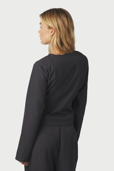 Simmi Eyelet Blouse Eyelet dif MÖRKGRÅ - 166960 Thumbnail
