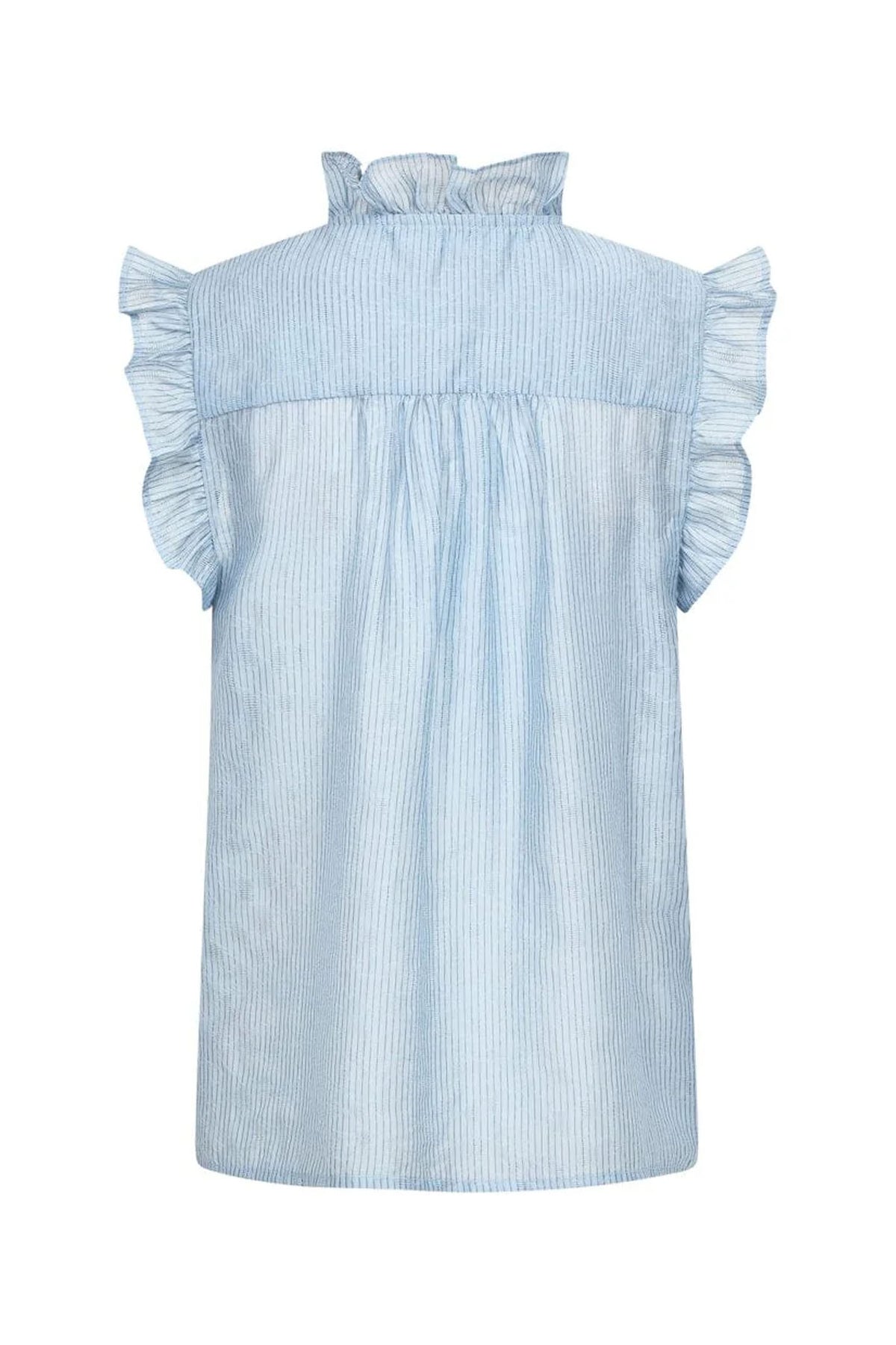 SisuCC Frill Top 23-Pale Blue - 45193