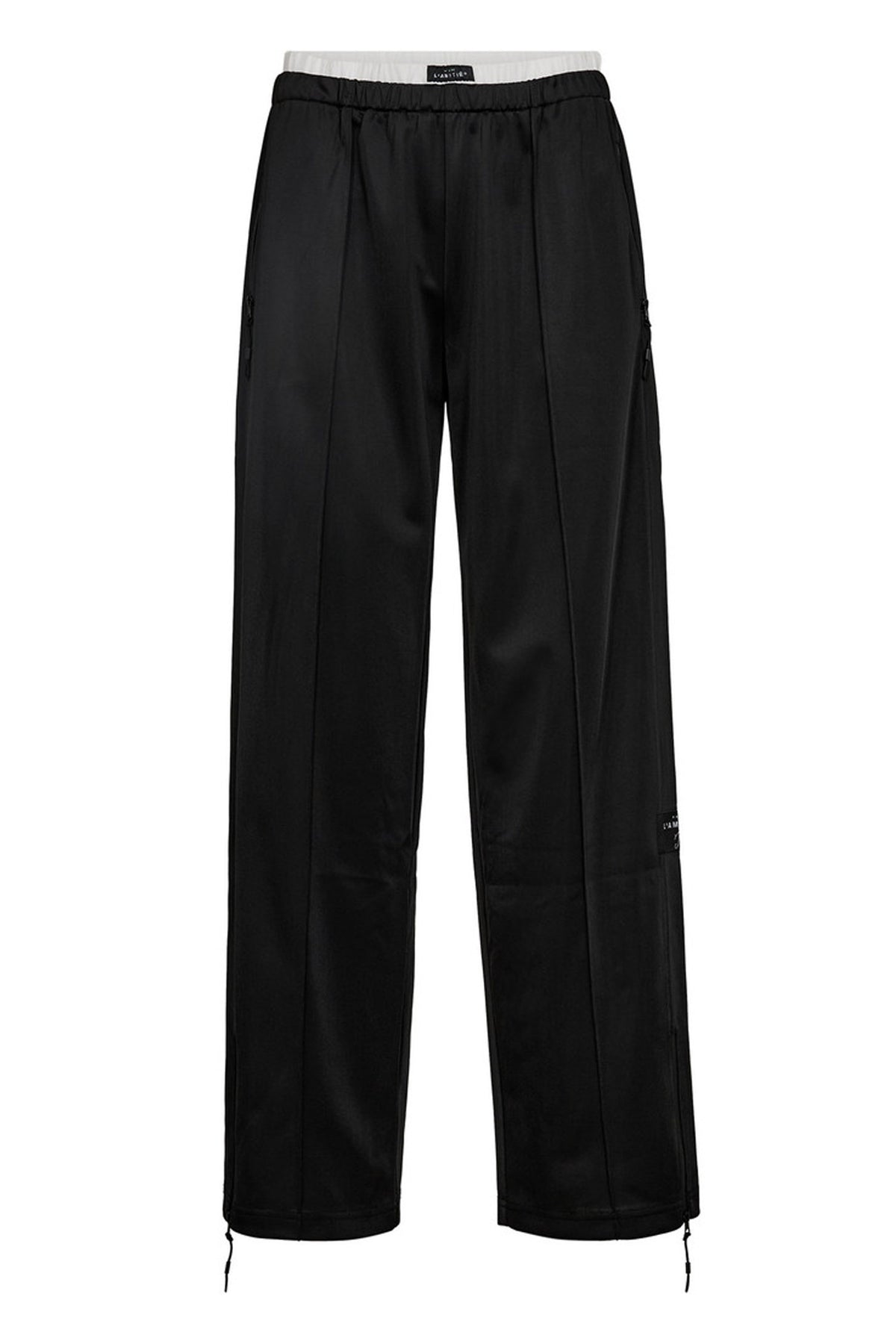 Slim Logo Track Pants Svart - HL10392