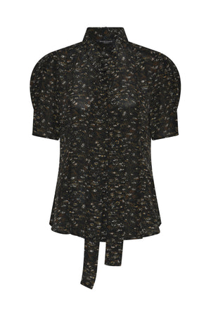 SolfiaBBVenca skjorta Dark AOP - BBW4922