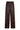 SophieCC Sequin LL Pant 145-Dark Brown - 31654