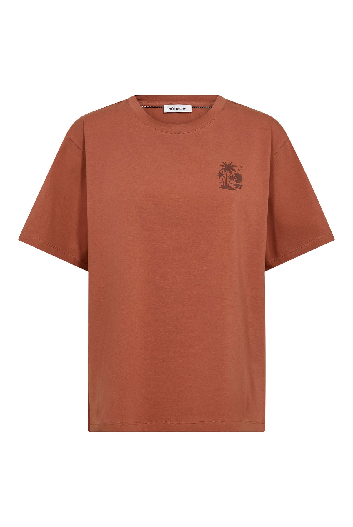 Coco BeachCC Box Tee 80-Chocolate - 43022