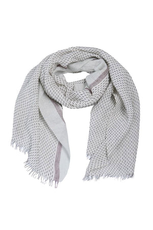 Stitch Scarf LILY WHITE STITCH - 261-5122-5750