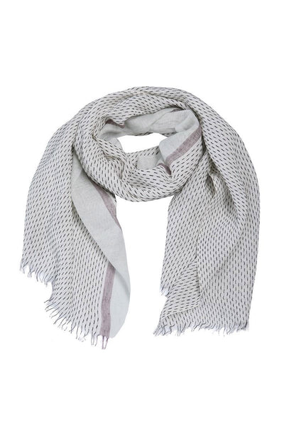 Stitch Scarf LILY WHITE STITCH - 261-5122-5750 Thumbnail