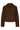 Suede Short Trenchcoat Chocolate Brown - 100298