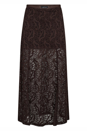 Summer Lace Tall Skirt Mocca - HL10580