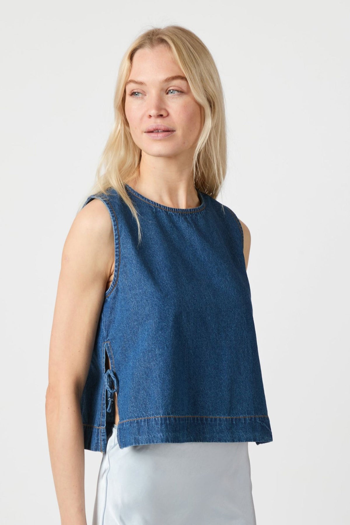 Svetlana D Topp Blå - 164328