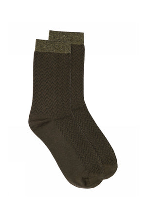 Kaila, strumpor 3218-Army Green - 62902/4051