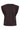 CamillaCC Ruched Shoulder Tee 140-Mörkgrå - 43033