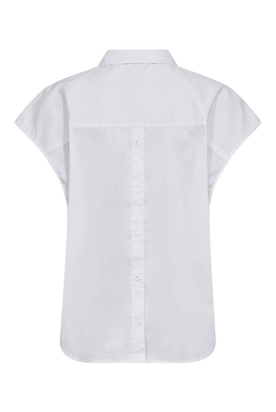 ElaraCC Slit Back SS Shirt 4000-Vit - 45142 Thumbnail