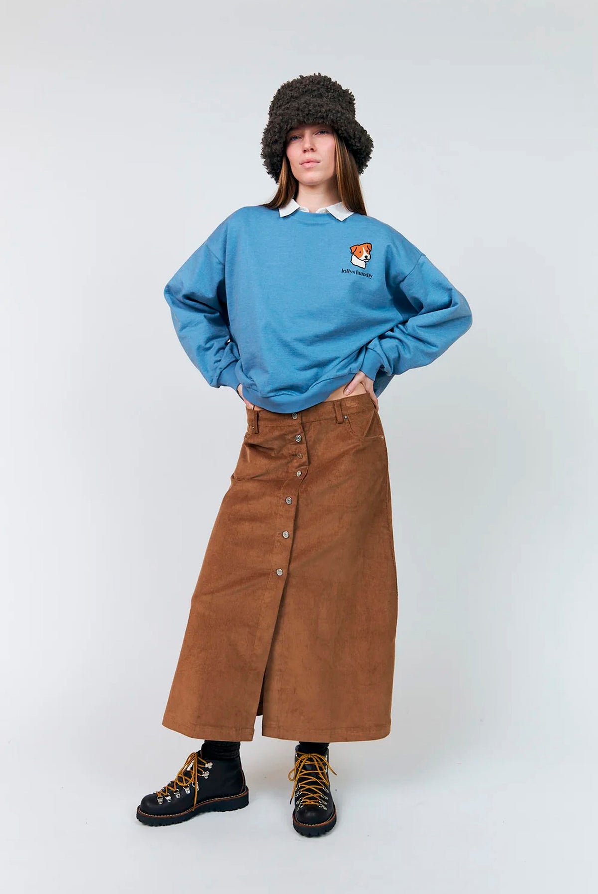 Unall Maxi Skirt Hazel - 26417-2050