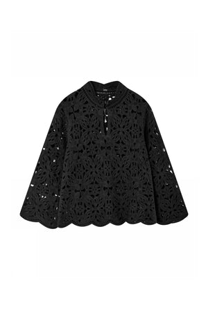 Lorina, spetsblus 1999-Svart - 62666/8049
