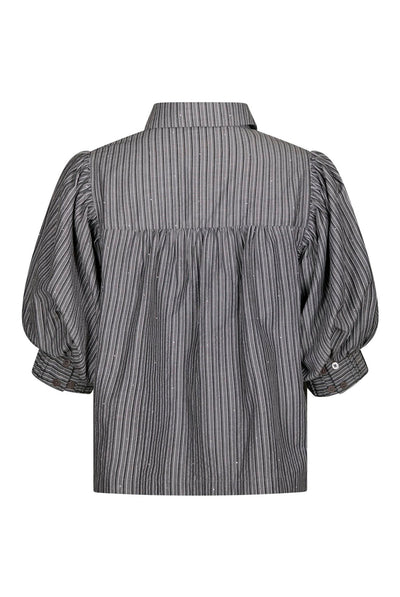 Etta Stripe B Shirt DARK GREY - 169544 Thumbnail