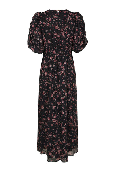 Kikka Mini Flower Dress Svart - 170468 Thumbnail