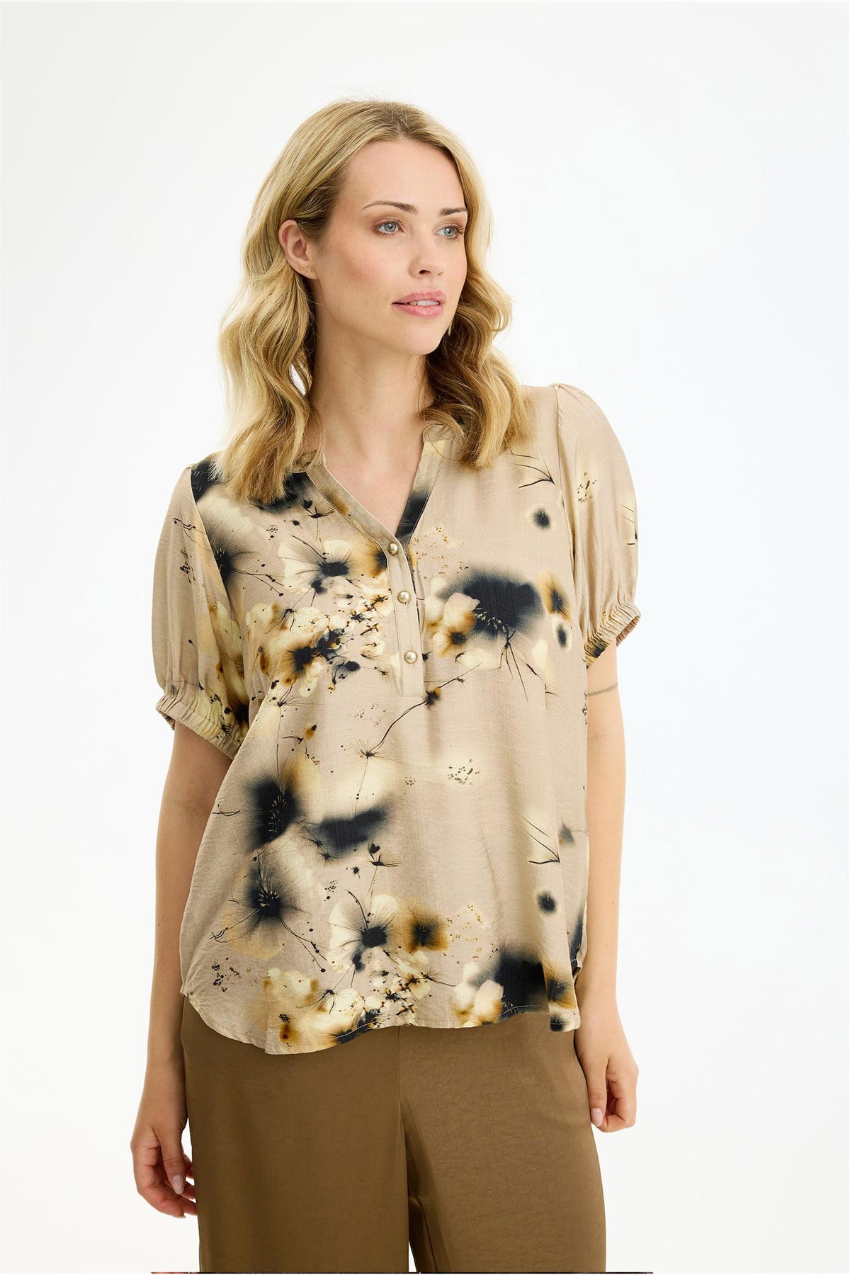 Synne blouse SAND - 17220