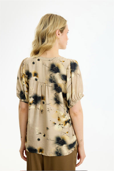 Synne blouse SAND - 17220 Thumbnail