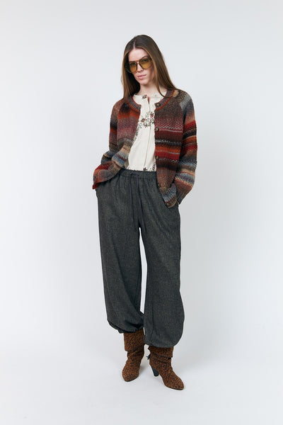 Piperll Pants Dark Mokka - 26474-2027 Thumbnail