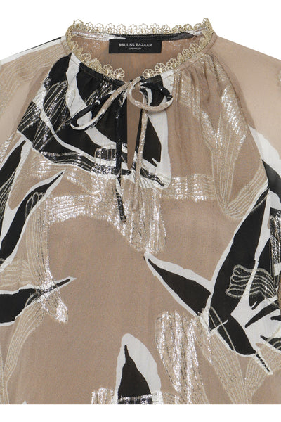 SommiBBKarly blus Leaves Artwork - BBW4898 Thumbnail