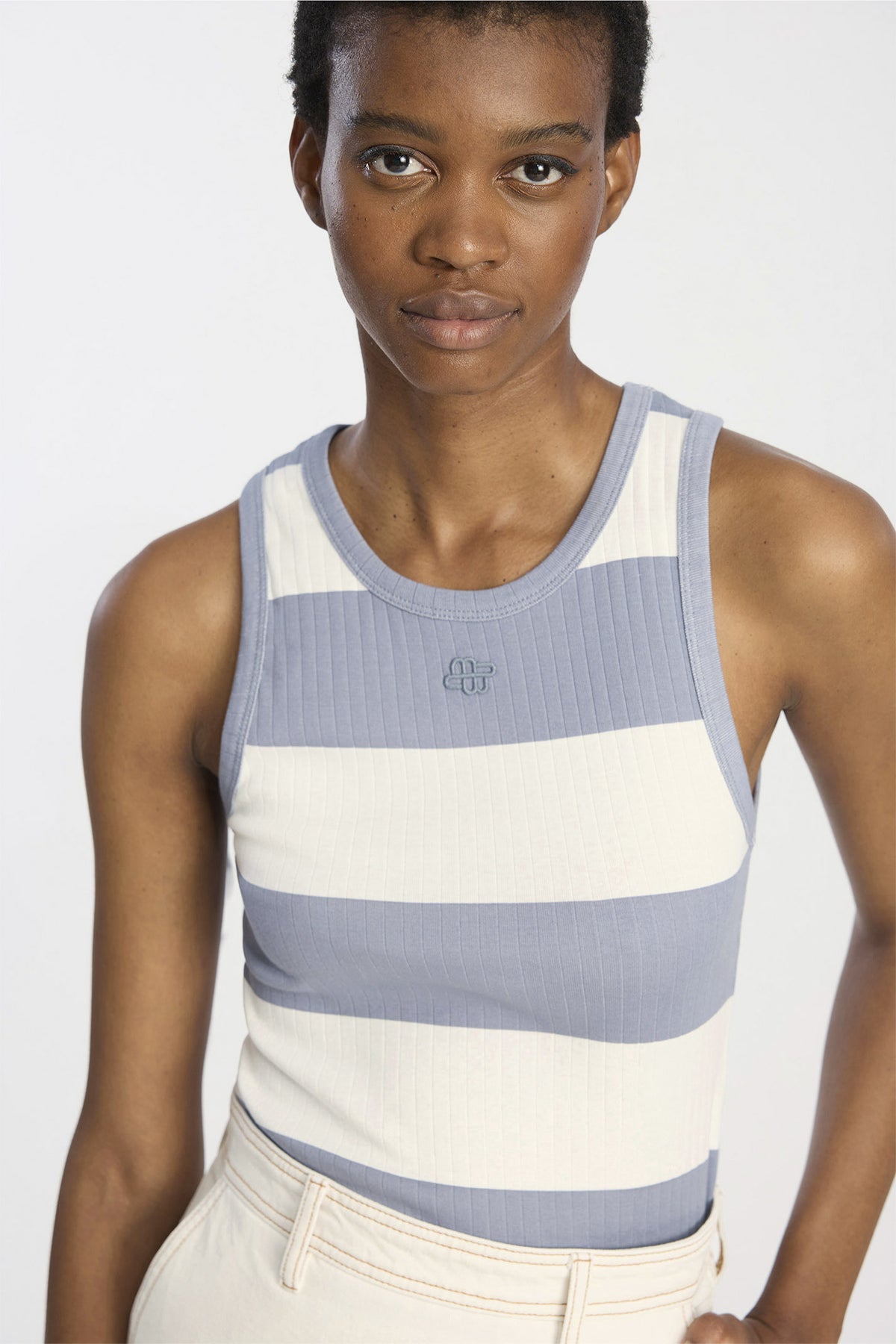 TEZZA 336-StripeBlue - 1110/26163