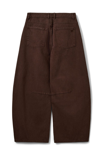 TOMARSW TROUSERS 7025 Mörkbrun - SNOS709 Thumbnail