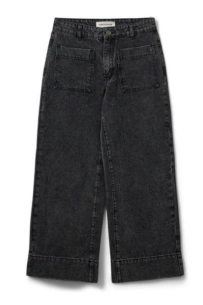 TOULOUSESW JEANS 1015 Tvättad svart - S254140 Thumbnail