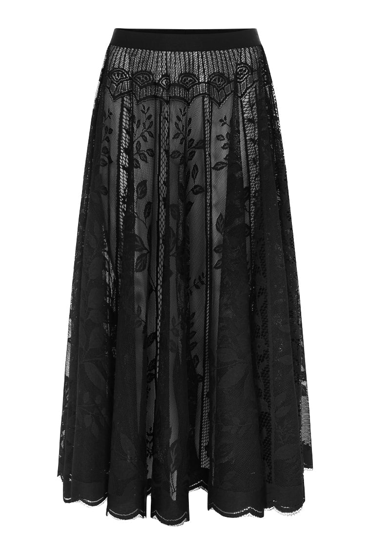 Collinsll midikjol svart - 26493-2035