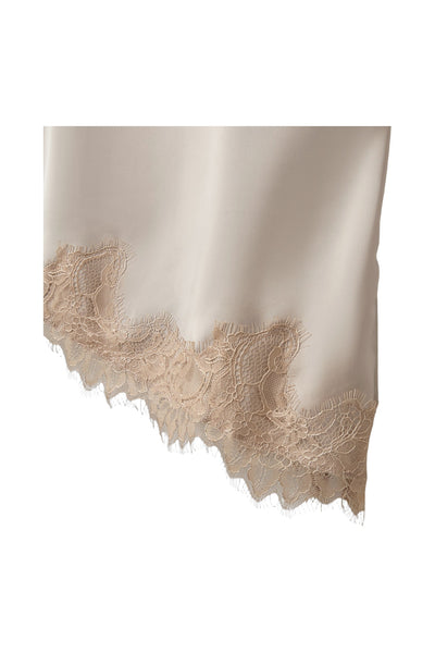 Virasw Lace Detailed Top Feather Gray - S262325 Thumbnail