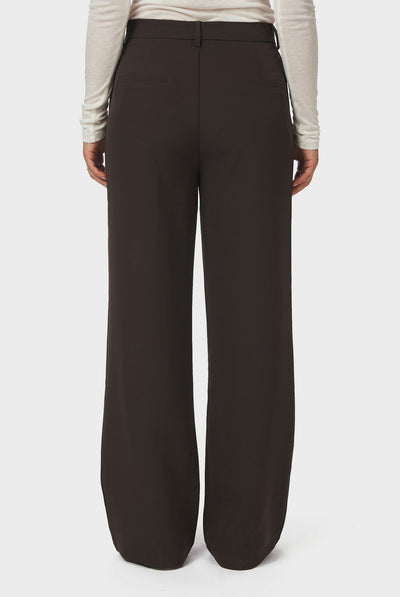 Sury Suit Pants Mörkbrun - 165815 Thumbnail
