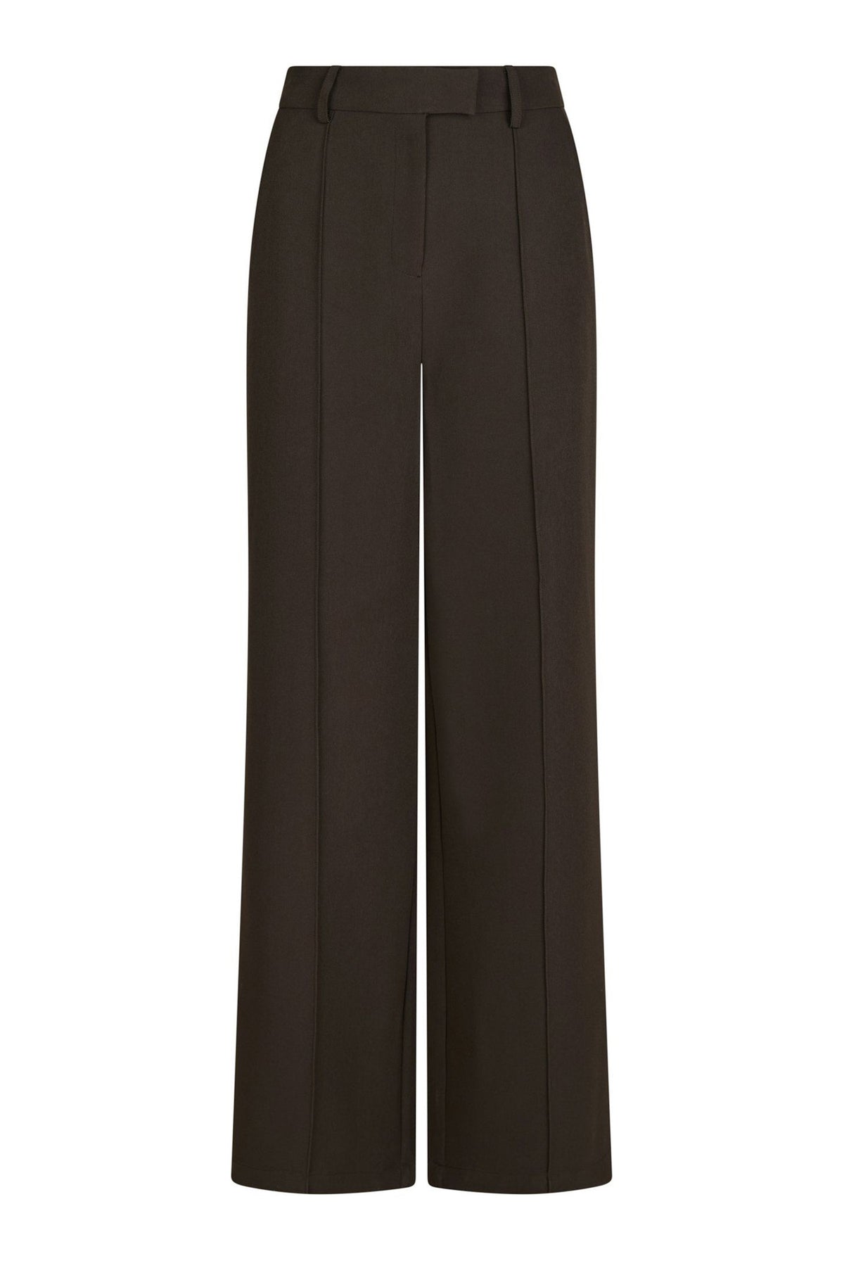Sury Suit Pants Mörkbrun - 165815