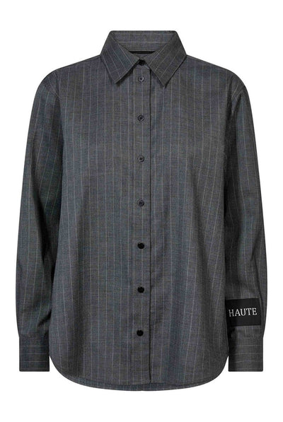 Tailor Pin Skjorta Antracit - HL10997 Thumbnail