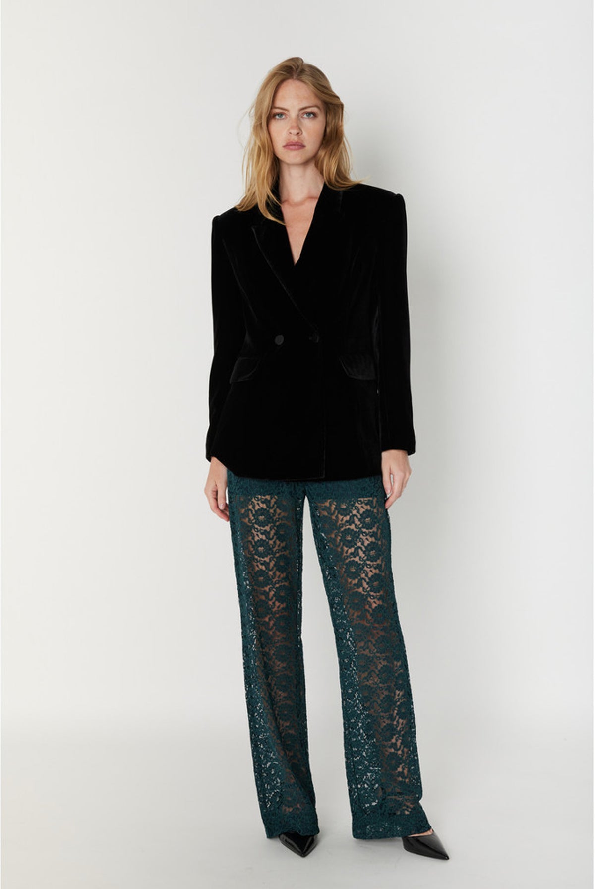 VelvetBBTuxi blazer Svart - BBW5320