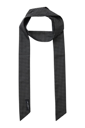 Rhomb Tie Scarf Svart - HL10913