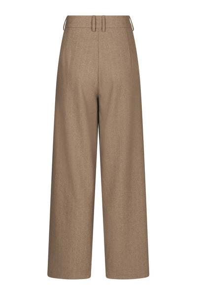 Essiall Pinstripe Pants TAUPE - 170084 Thumbnail