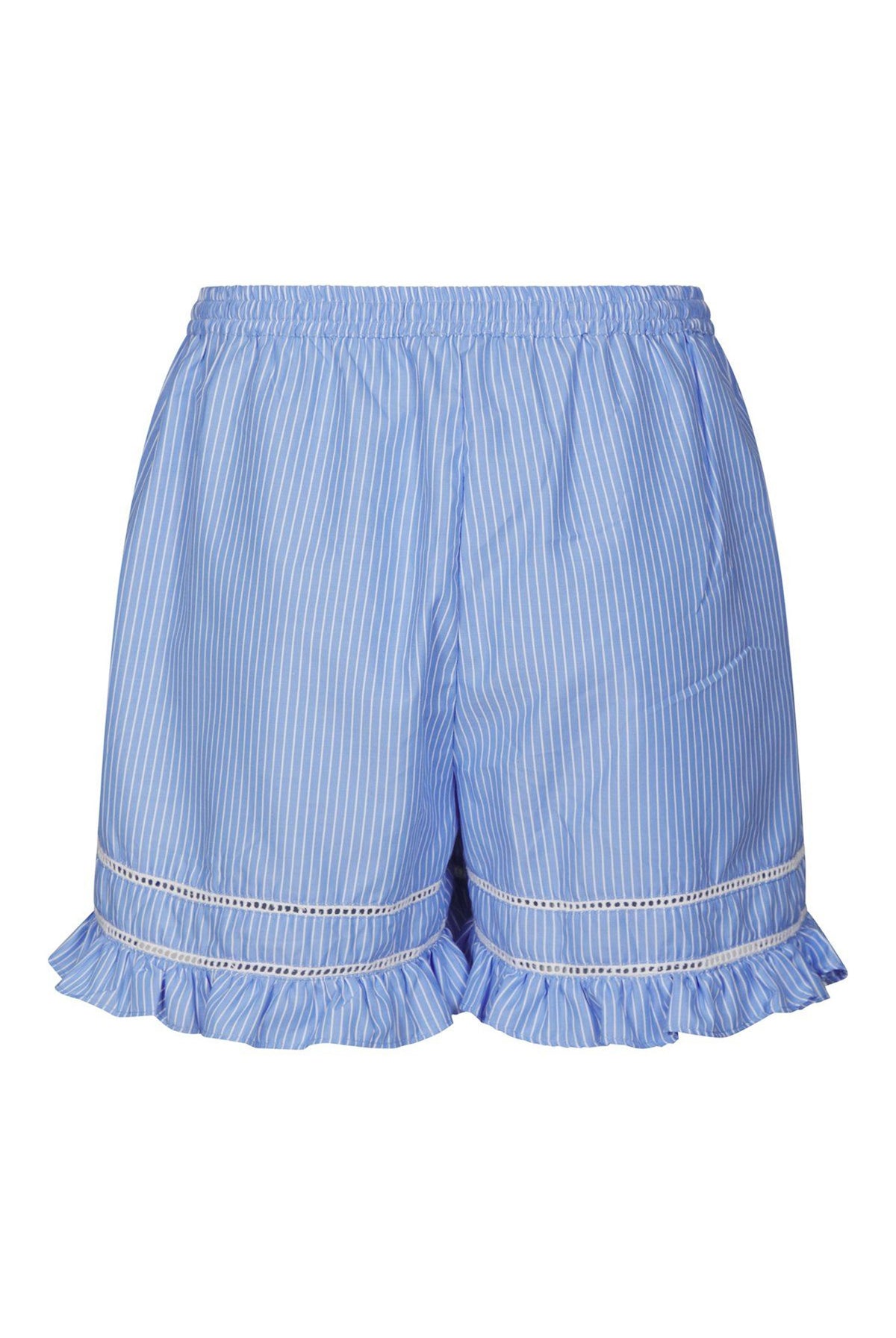 Amansa Stripe Shorts Ljusblå - 169347