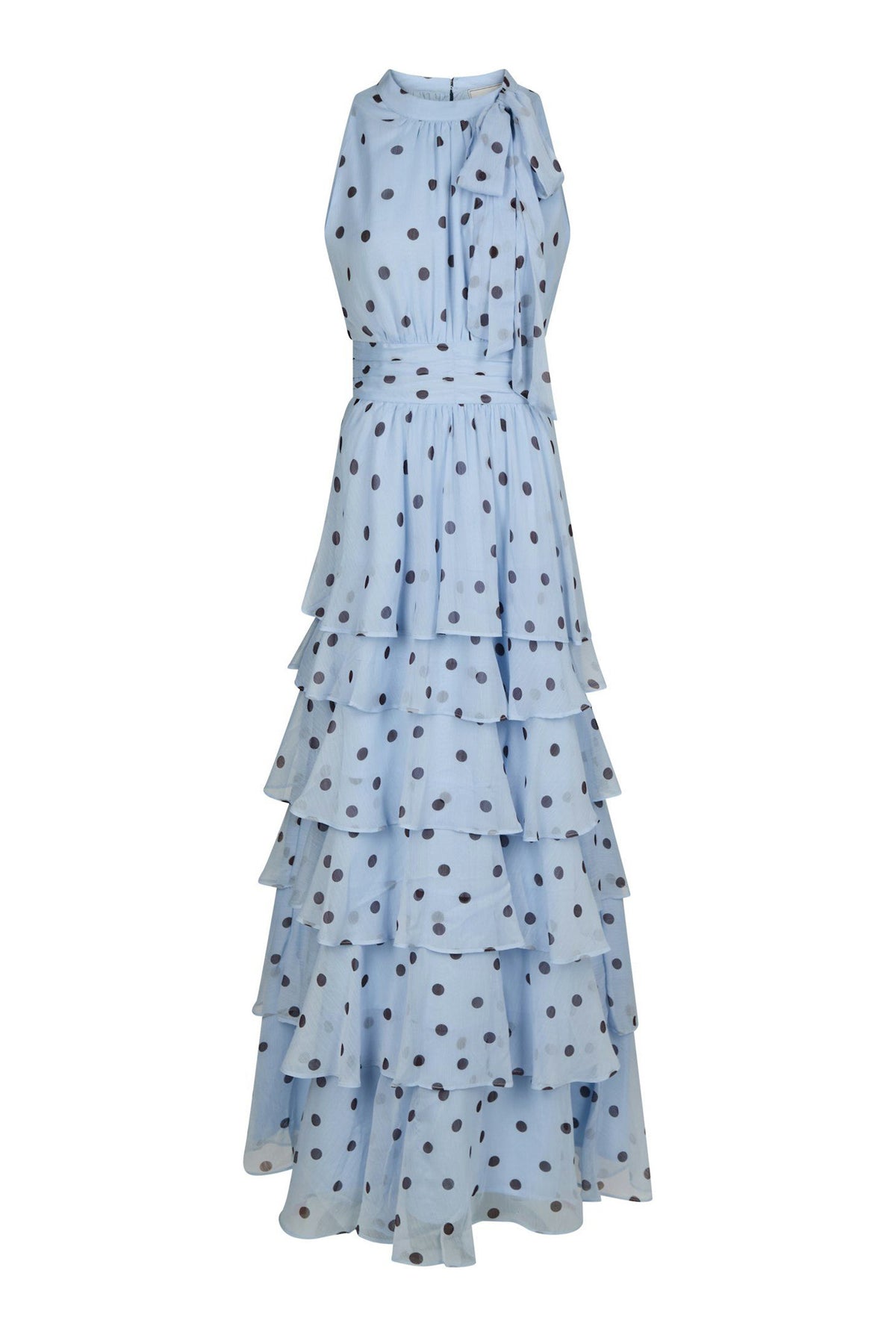 Marli Big Dot Dress Light Blue - 167758